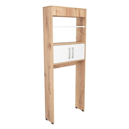 Mueble Optimizador Wc Kaleza Bi Color  Duna Blanco