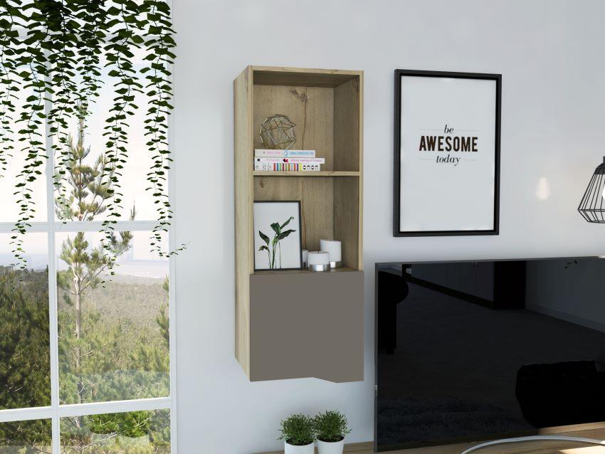Mueble Flotante Perris Duna Y Taupe