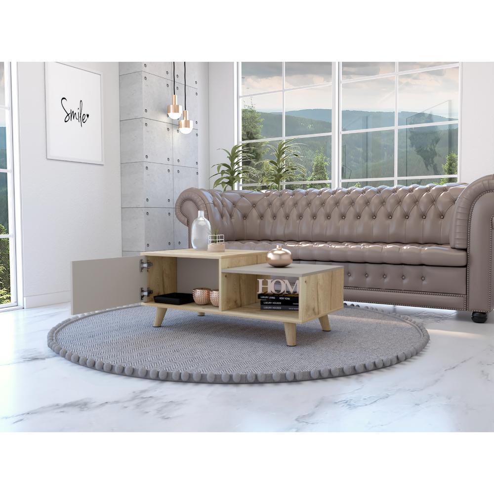 Mesa De Centro Konrad 100  Duna Taupe
