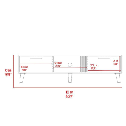Mueble Tv 70'' Ekovia  Capri Fresno Europeo