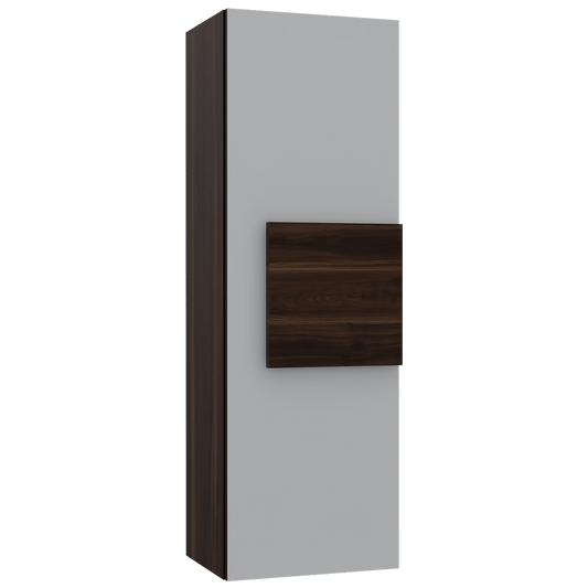 Gabinete De Baño Orvani Caoba Y Blanco