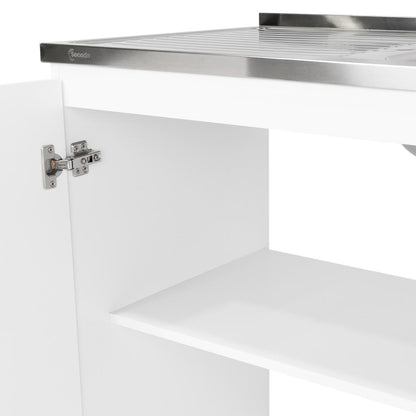 Gabinete Inferior Shelf Blanco 100 Cm