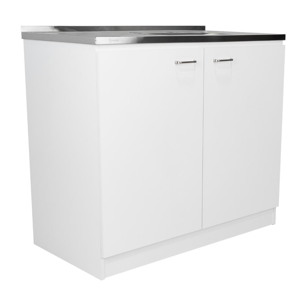 Gabinete Inferior Shelf Blanco 100 Cm