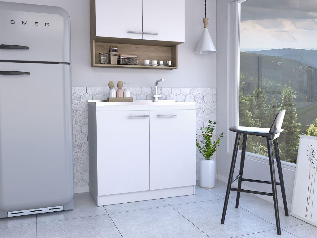 Gabinete Inferior Velmora Blanco 100 Cm