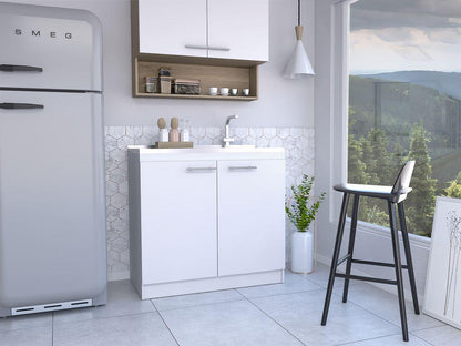 Gabinete Inferior Velmora Blanco 100 Cm