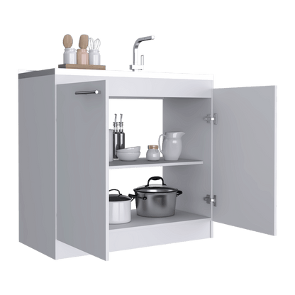 Gabinete Inferior Velmora Blanco 100 Cm