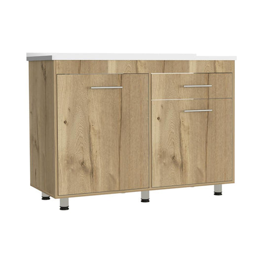 Modulo Inferior Kitchen Niko  Blanco Duna 120 Cm
