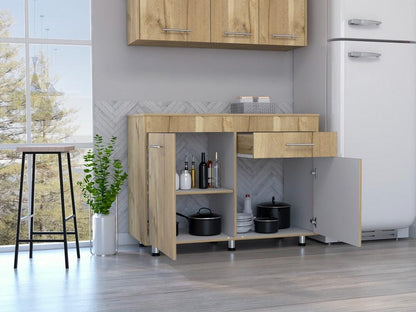 Modulo Inferior Kitchen Niko  Blanco Duna 120 Cm