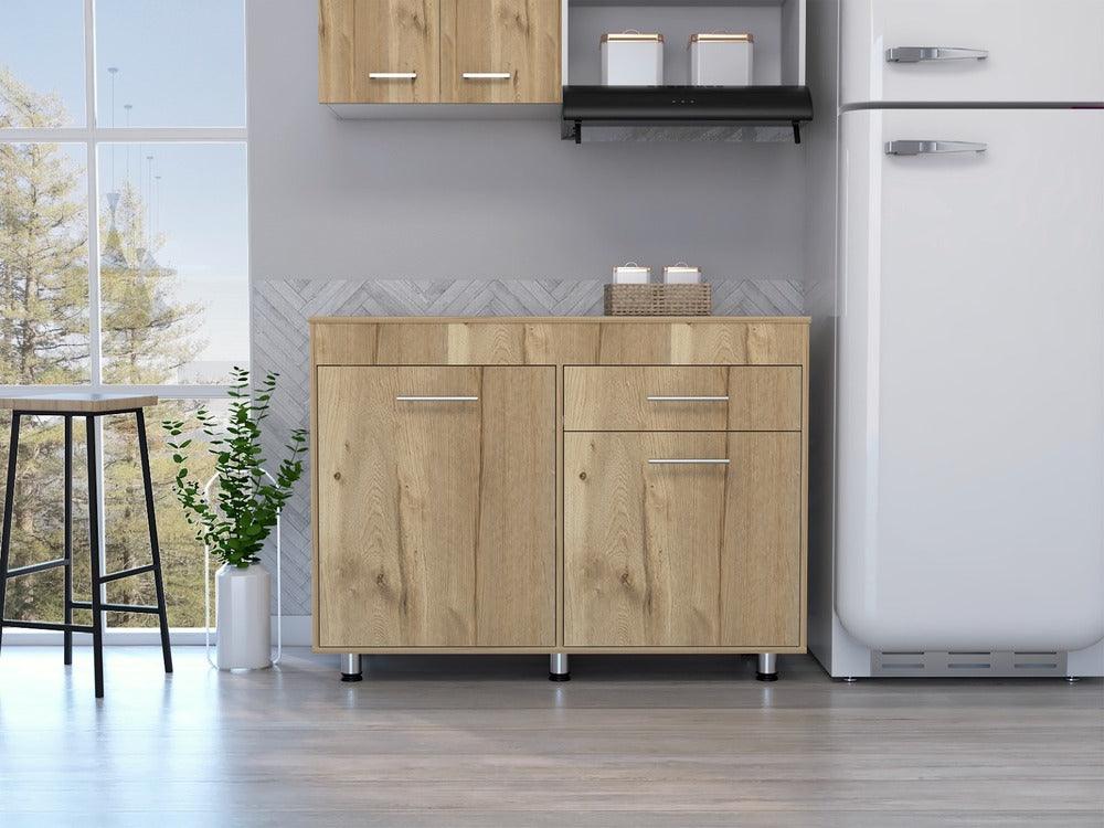 Modulo Inferior Kitchen Niko  Blanco Duna 120 Cm