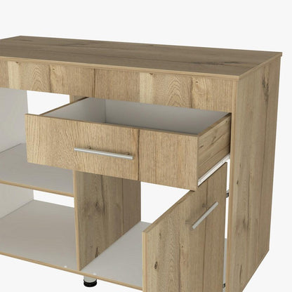 Modulo Inferior Kitchen Niko  Blanco Duna 120 Cm