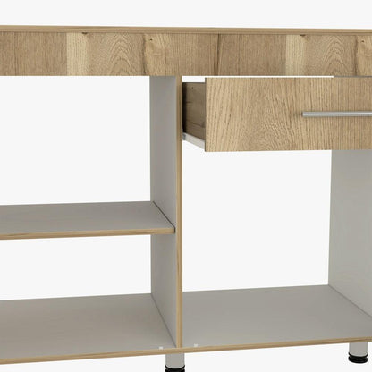 Modulo Inferior Kitchen Niko  Blanco Duna 120 Cm