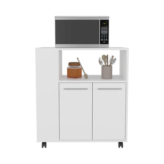 Mesa Auxiliar De Cocina Erdlon Blanco
