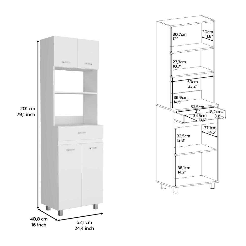 Modulo Microondas Lindahs Blanco