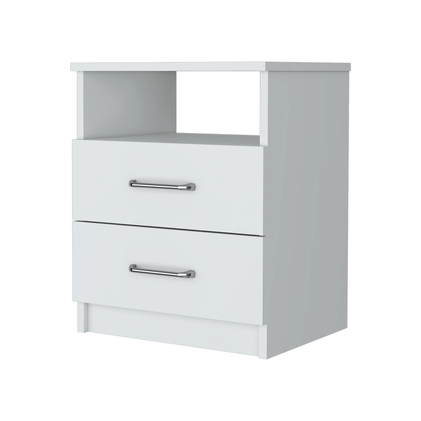 Mesa De Noche Shelf Blanco
