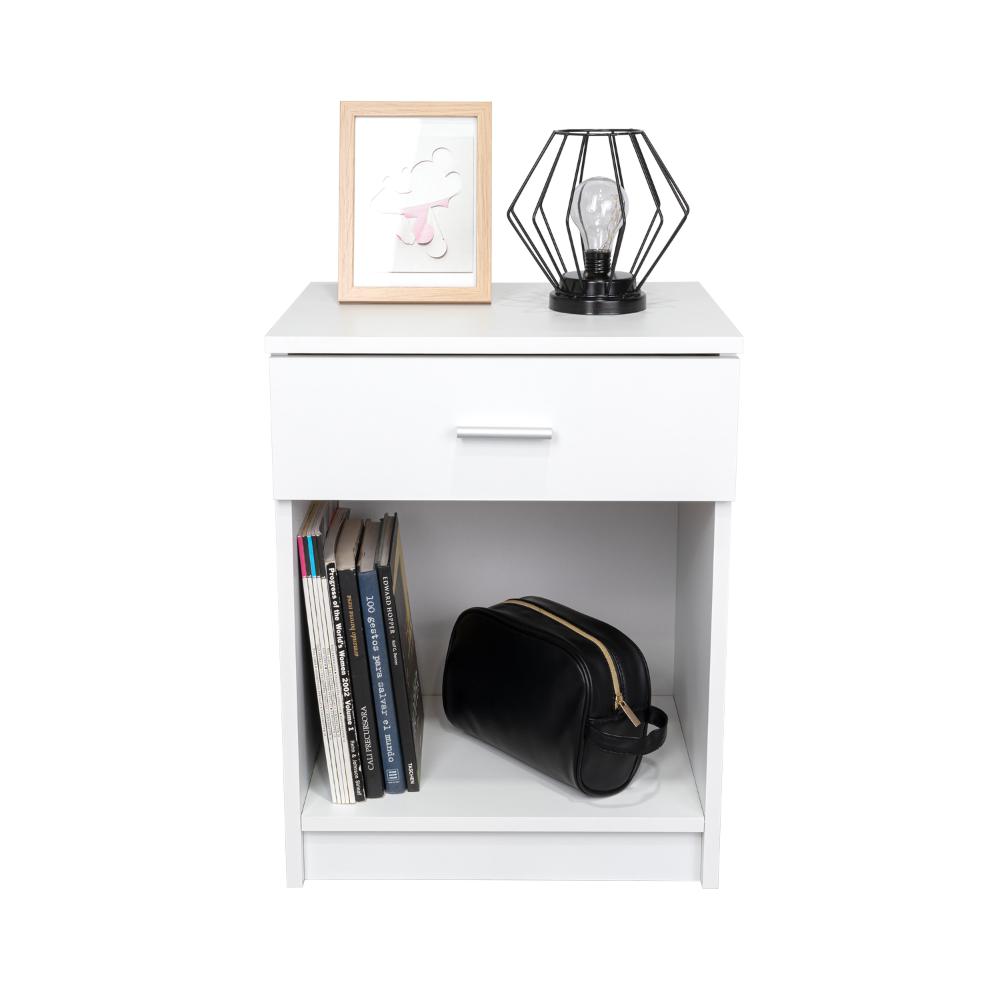 Mesa De Noche Player Eco  Blanco