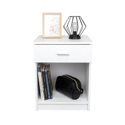 Mesa De Noche Player Eco  Blanco