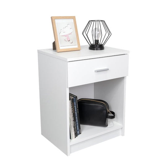 Mesa De Noche Player Eco  Blanco
