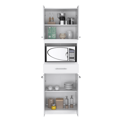 Auxiliar Microondas Alto Velmora  Blanco