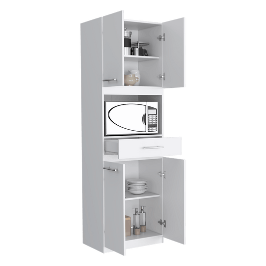 Auxiliar Microondas Alto Velmora  Blanco