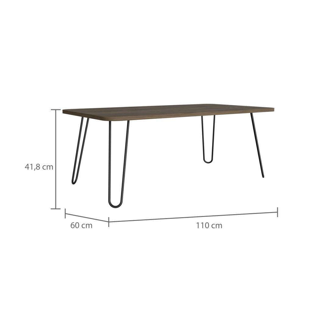 Mesa De Centro Azunor (2C) Bellota 41.8X110X60 Cm