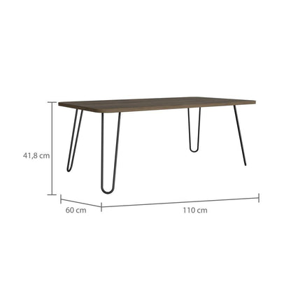 Mesa De Centro Azunor (2C) Bellota 41.8X110X60 Cm