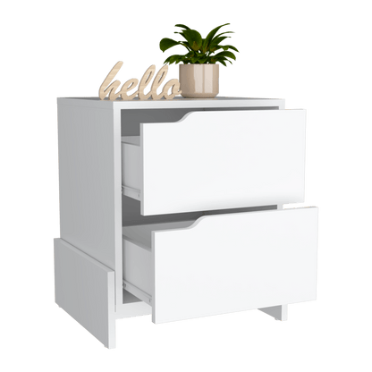 Mesa De Noche Relyon Blanco