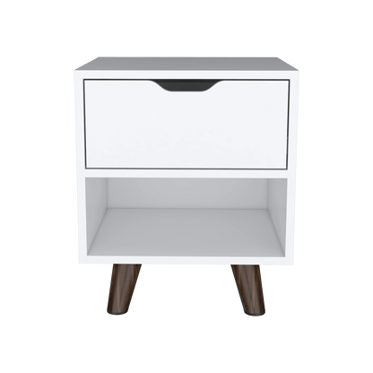 Mesa De Noche Almira Blanco