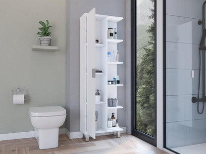 Mueble Auxiliar De Baño Cronie Blanco