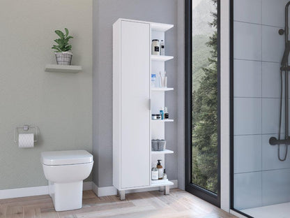 Mueble Auxiliar De Baño Cronie Blanco