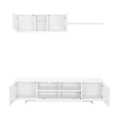 Mesa Para Tv Kairen Blanco