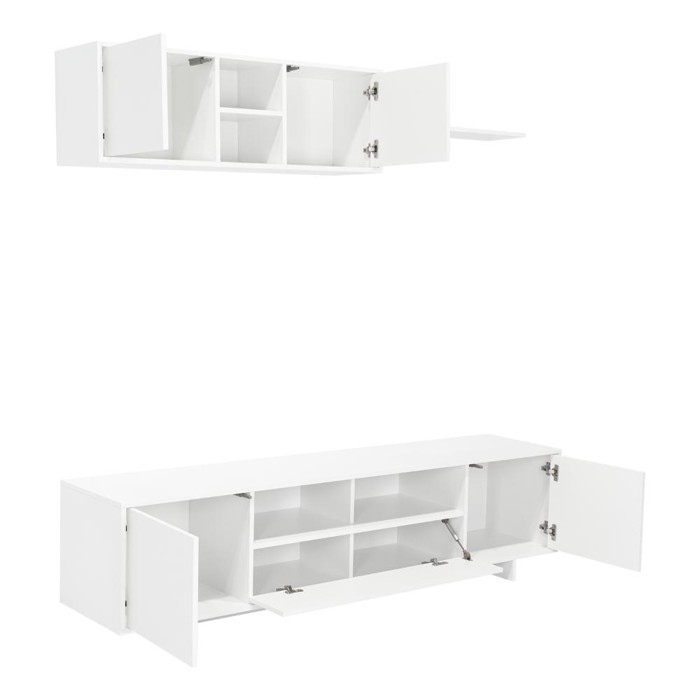 Mesa Para Tv Kairen Blanco