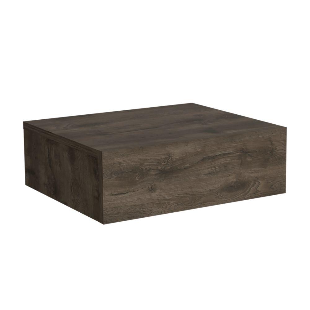 Mesa De Noche Flotante Jumira Nogal