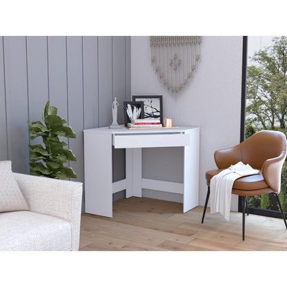 Escritorio Esquinero Amity Blanco