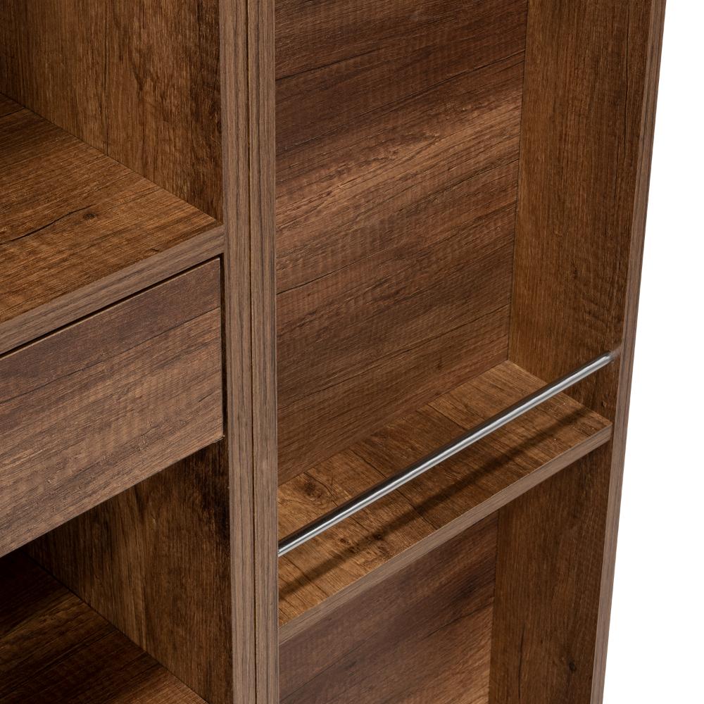 Bar Orvia Con Espejo Alto  Caramelo