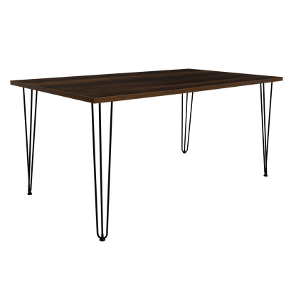Mesa De Comedor Vamira Caramelo 6 Puestos