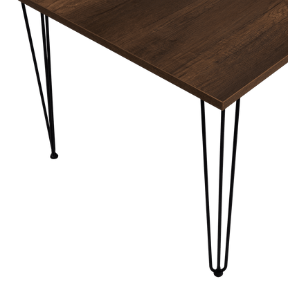 Mesa De Comedor Vamira Caramelo 6 Puestos