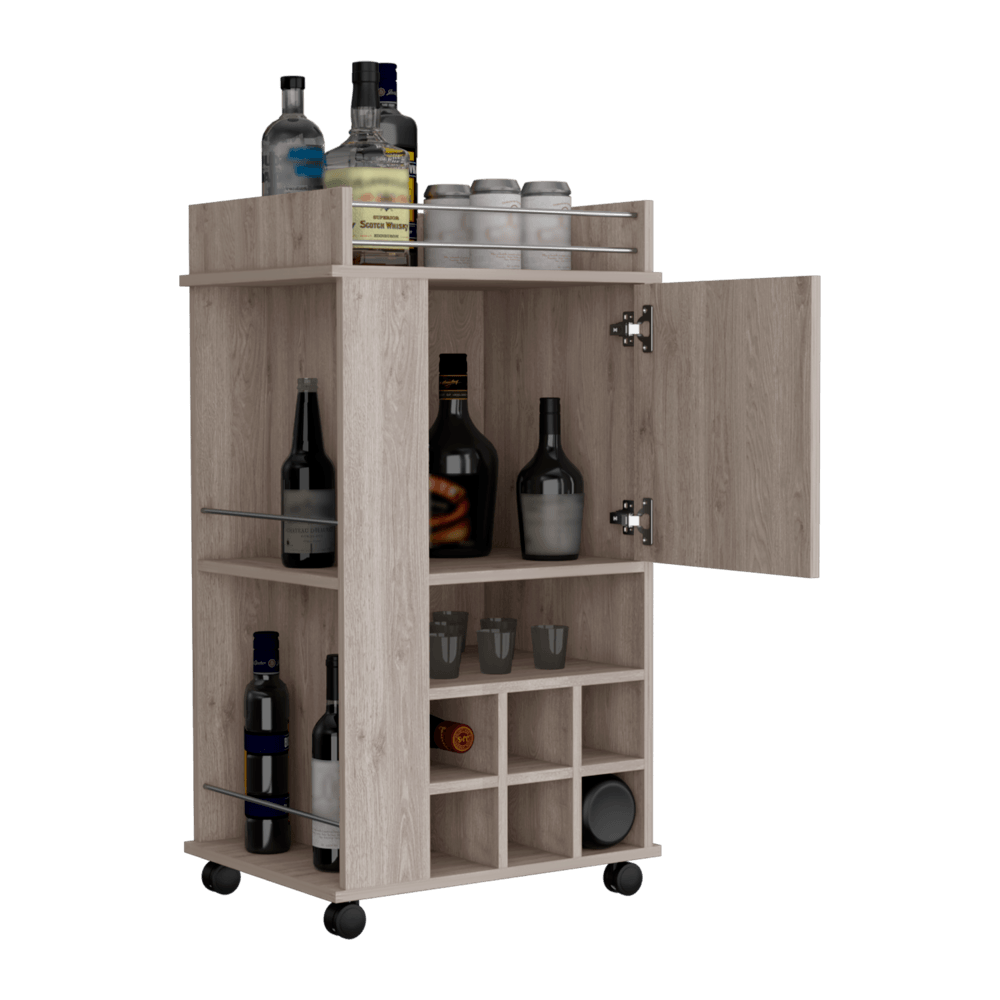 Bar Alevia, Humo, Con Amplios Espacios Para Ubicar Y Botellas