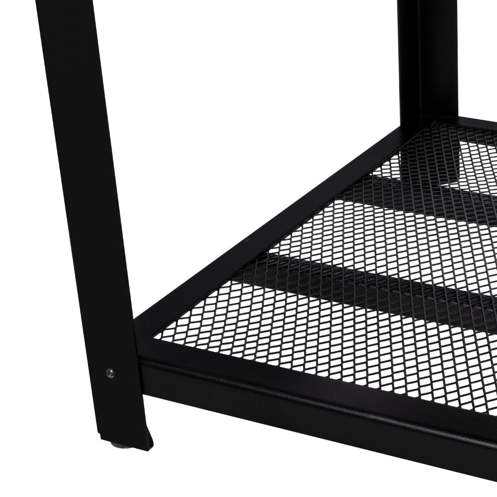 Mesa De Centro Yureli  Duna Y Estructura Metálica Negra