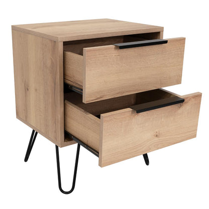 Mesa De Noche Lurexa Duna Y Wengue