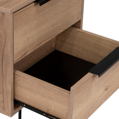 Mesa De Noche Lurexa Duna Y Wengue