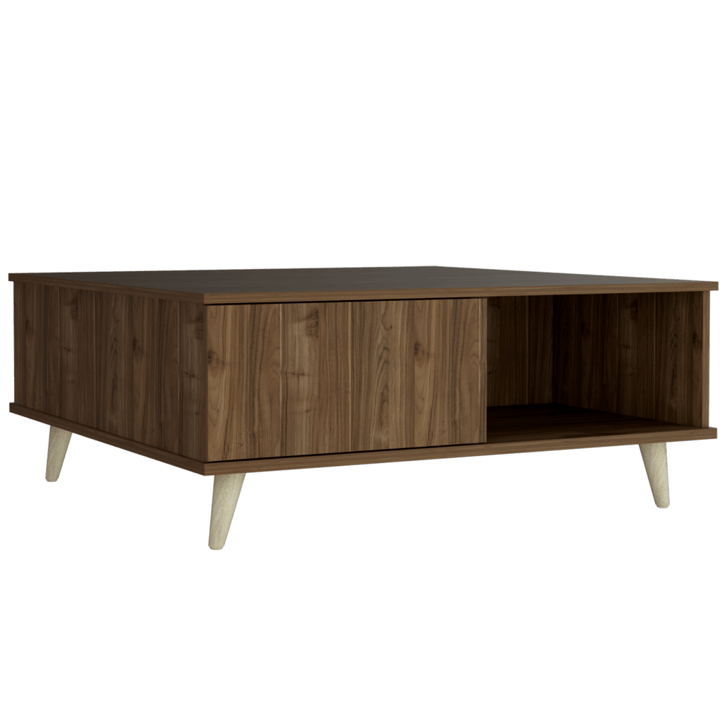 Mesa De Centro Jureli  Castaño