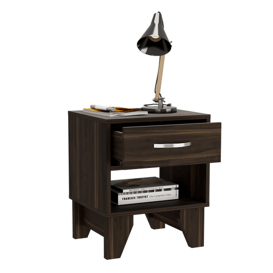 Mesa De Noche Enzura Caoba