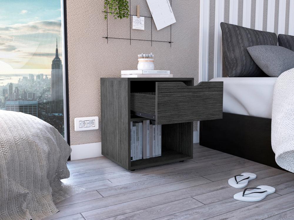 Mesa De Noche Izaren Gris
