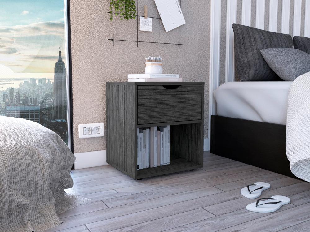 Mesa De Noche Izaren Gris