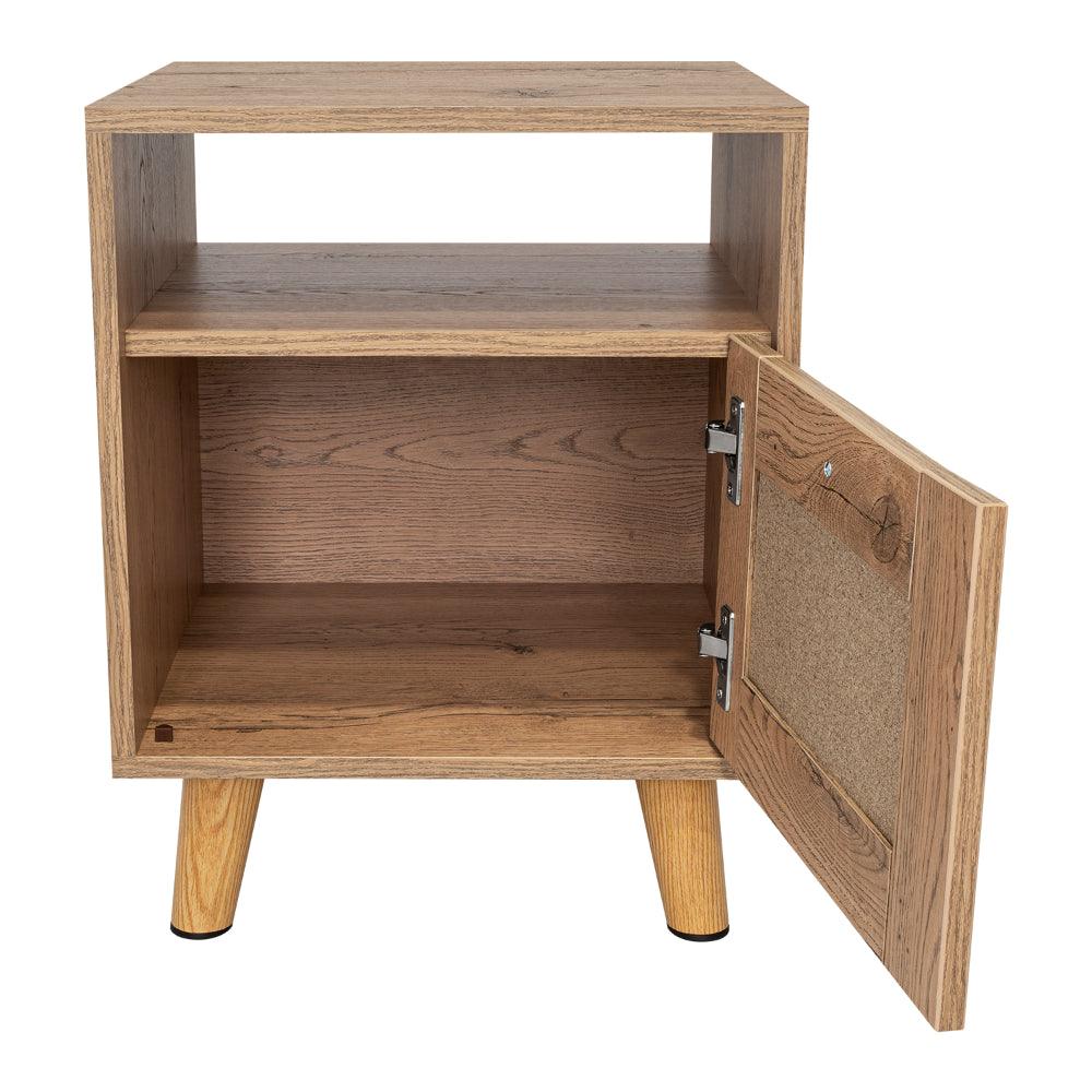 Mesa De Noche Helvyn Macadamia