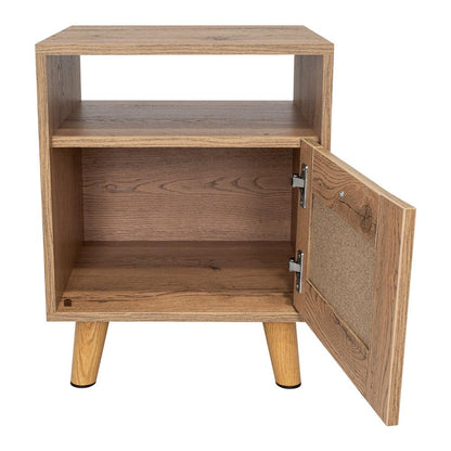 Mesa De Noche Helvyn Macadamia