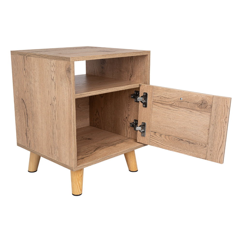 Mesa De Noche Helvyn Macadamia