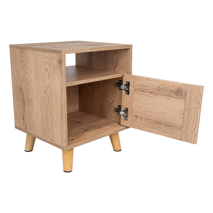 Mesa De Noche Helvyn Macadamia
