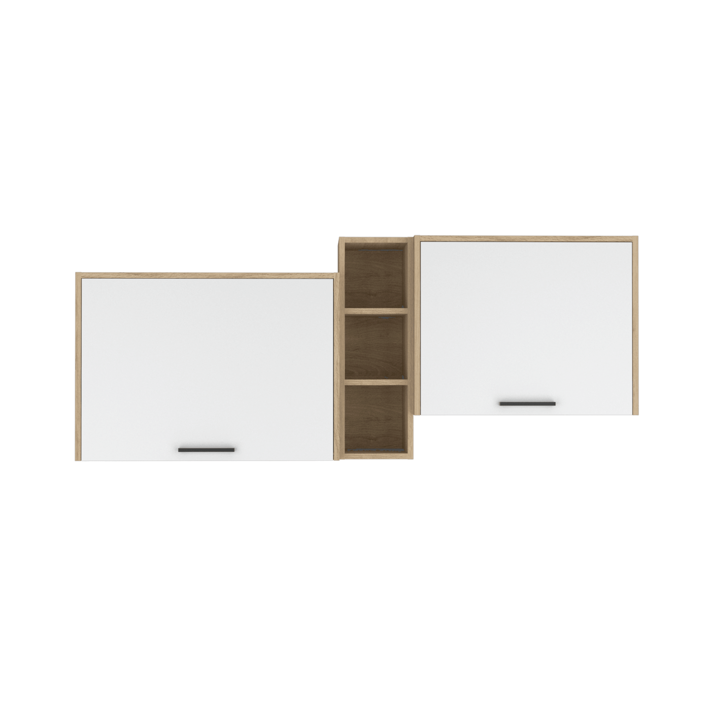 Gabinete Superior Gumbita Rovere Y Blanco 150 Cm