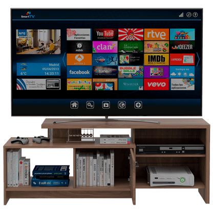 Mesa Para Tv Numori Mocoa Con Espacio Para Televisor De Hasta 49 Pulgadas Hc